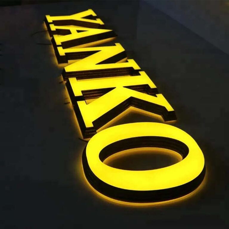 halo lit channel letters∣Erybaysign Manufacturing