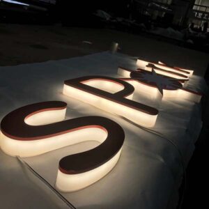 Acrylic Led Backlit Letters & Signs
