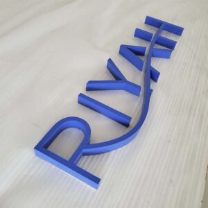 laser cut acrylic letter