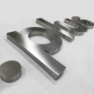 stainless steel letters for walls