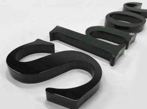 Solid Cut Acrylic Letters